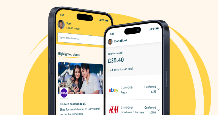 easyfundraising app image